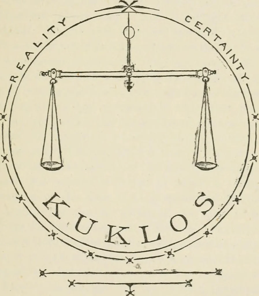 An illustration from Lectures on astronomical theories, 1876, leaf 100