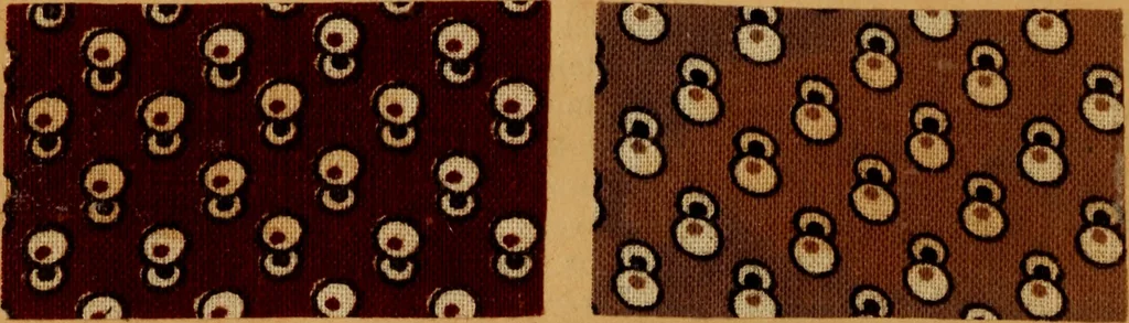 An illustration from Lectures on coal tar colours, and on recent improvements and progress in dyeing and calico printing, embodying copious notes taken at the last London International Exhibition.., 1860, leaf 7