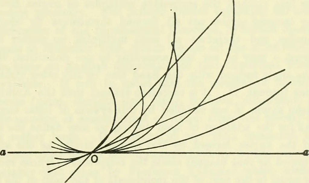 An illustration from Lectures on fundamental concepts of algebra and geometry, 1911, leaf 164