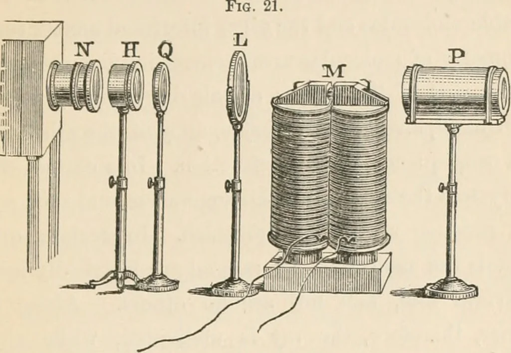 An illustration from Lectures on light, delivered in the United States in 1872-'73; with an appendix, 1873, leaf 126