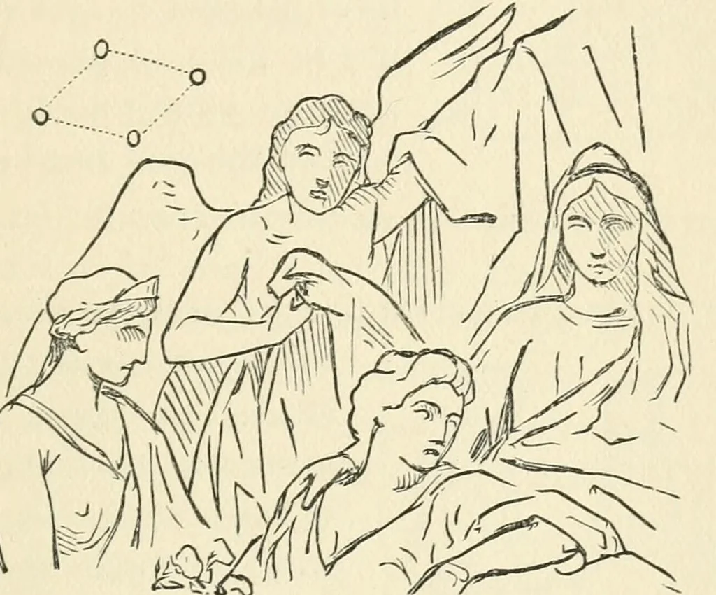 An illustration from Lectures on painting; delivered to the students of the Royal Academy, 1883, leaf 310