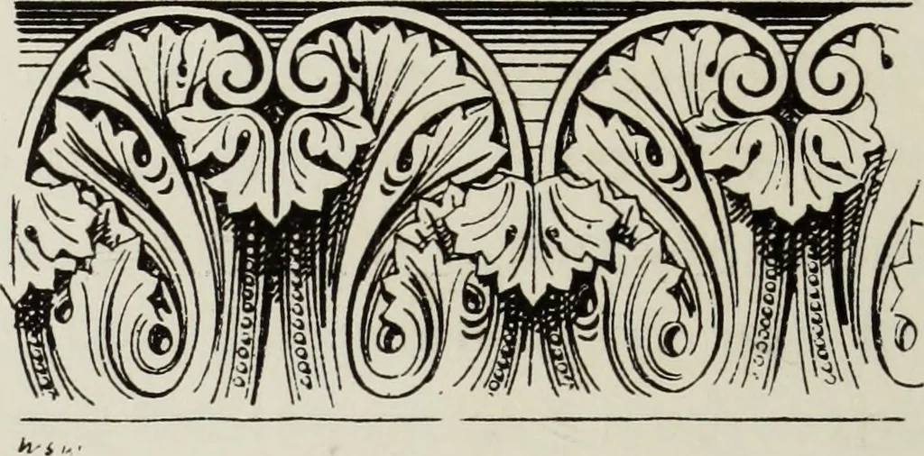 An illustration from Lectures on the rise and development of mediæval architecture, 1879, leaf 105