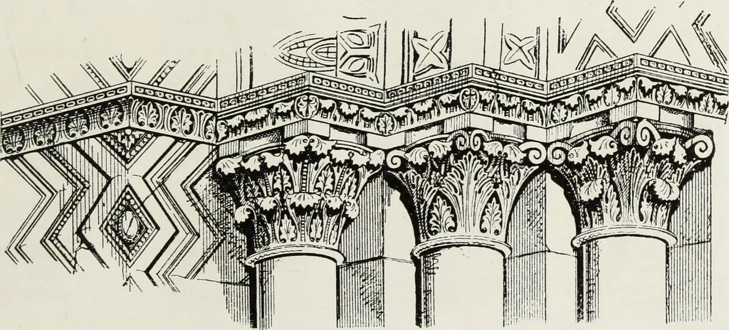 An illustration from Lectures on the rise and development of mediæval architecture, 1879, leaf 108