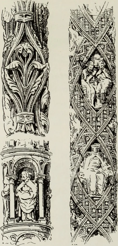 An illustration from Lectures on the rise and development of mediæval architecture, 1879, leaf 109