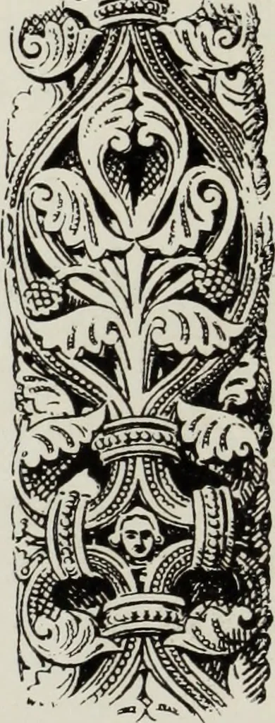 An illustration from Lectures on the rise and development of mediæval architecture, 1879, leaf 109