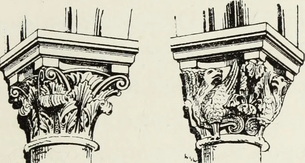 An illustration from Lectures on the rise and development of mediæval architecture, 1879, leaf 120