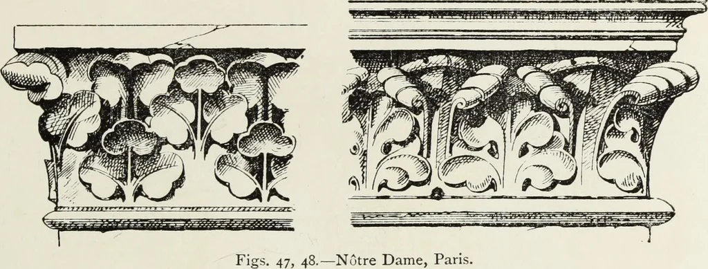 An illustration from Lectures on the rise and development of mediæval architecture, 1879, leaf 124