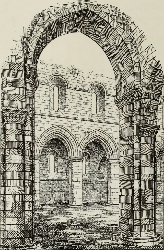 An illustration from Lectures on the rise and development of mediæval architecture, 1879, leaf 127