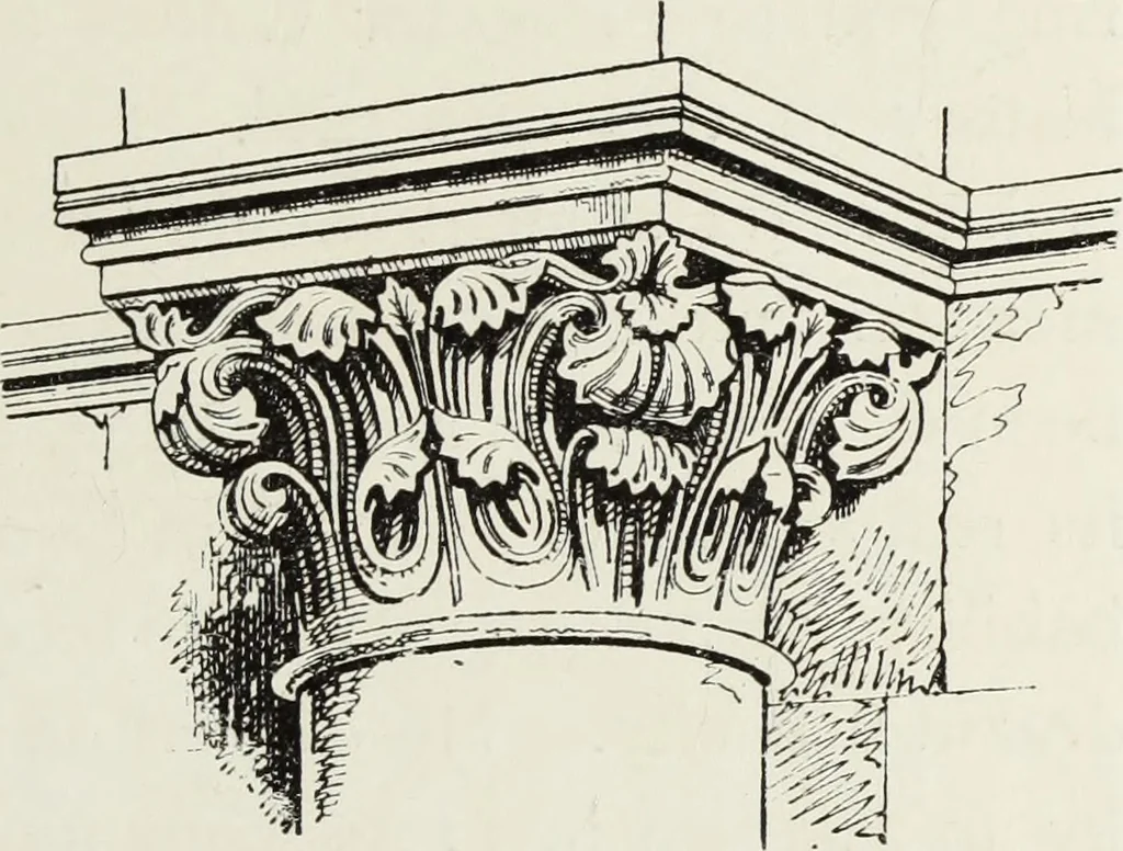 An illustration from Lectures on the rise and development of mediæval architecture, 1879, leaf 138