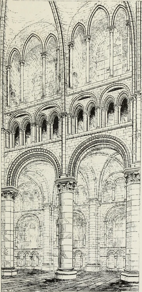 An illustration from Lectures on the rise and development of mediæval architecture, 1879, leaf 140