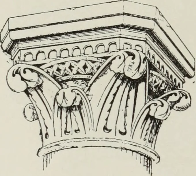 An illustration from Lectures on the rise and development of mediæval architecture, 1879, leaf 145