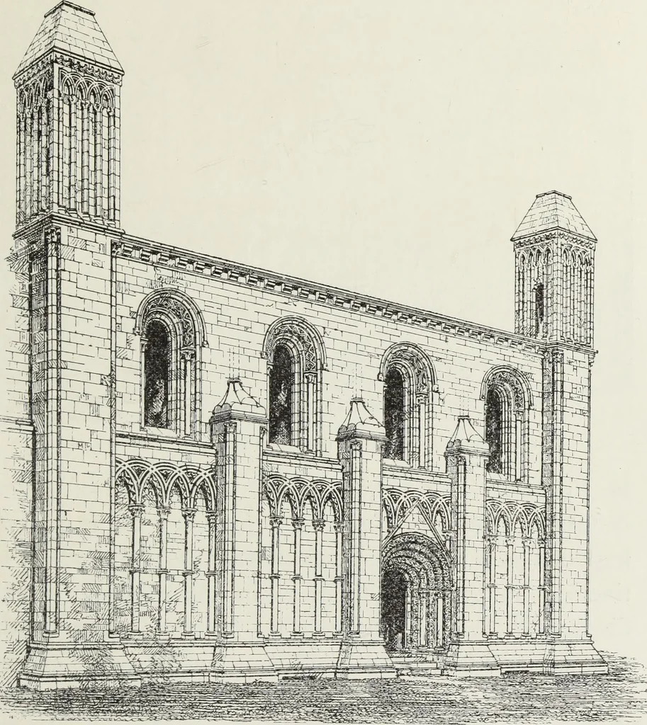 An illustration from Lectures on the rise and development of mediæval architecture, 1879, leaf 146