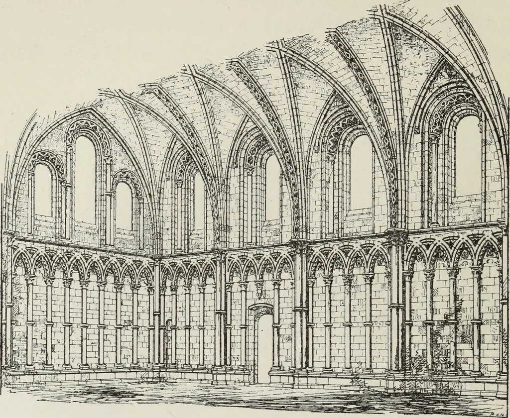 An illustration from Lectures on the rise and development of mediæval architecture, 1879, leaf 147
