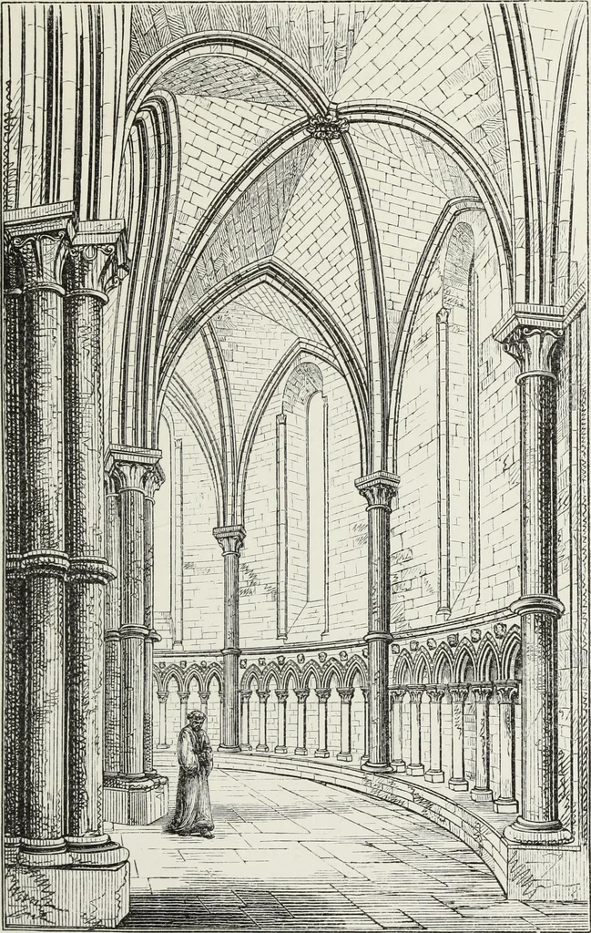 An illustration from Lectures on the rise and development of mediæval architecture, 1879, leaf 152