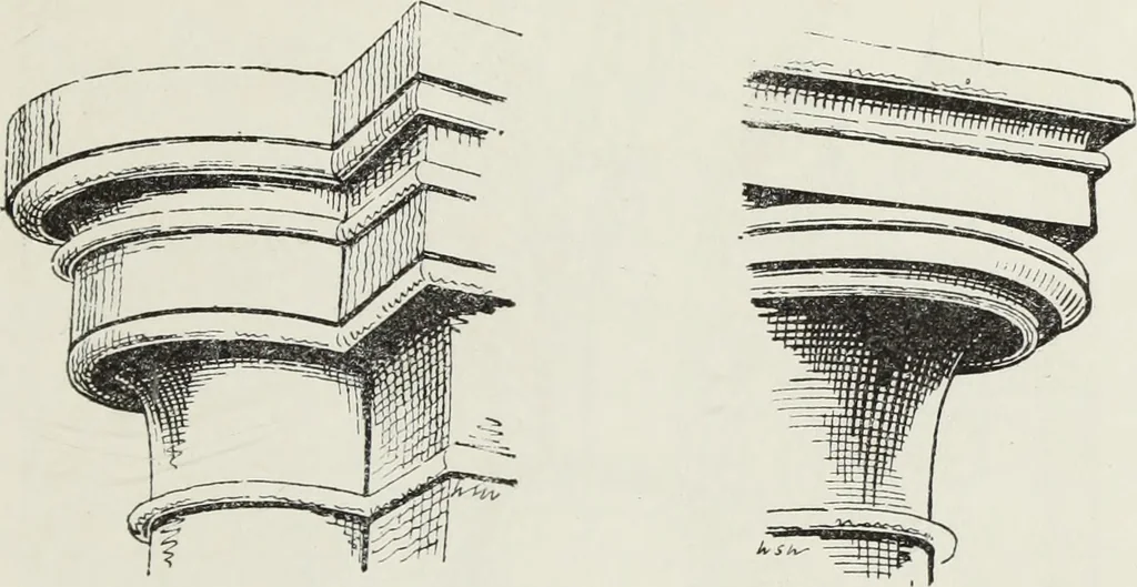 An illustration from Lectures on the rise and development of mediæval architecture, 1879, leaf 160
