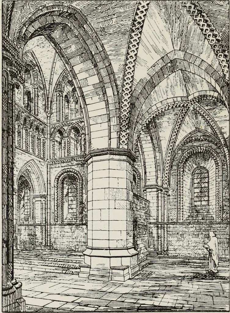 An illustration from Lectures on the rise and development of mediæval architecture, 1879, leaf 161