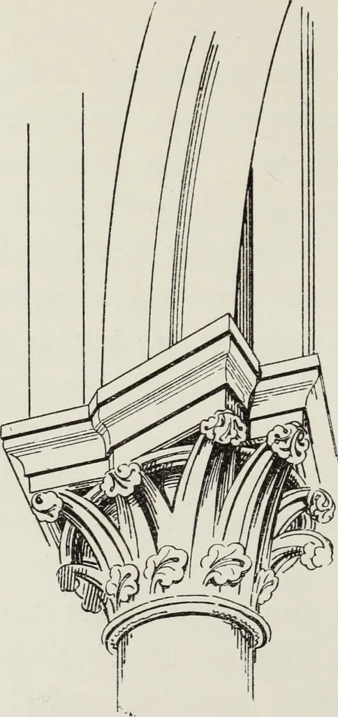An illustration from Lectures on the rise and development of mediæval architecture, 1879, leaf 195