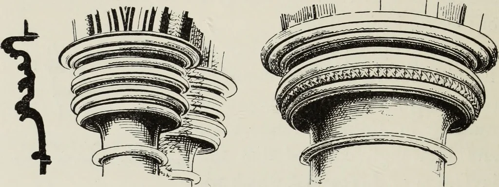 An illustration from Lectures on the rise and development of mediæval architecture, 1879, leaf 197