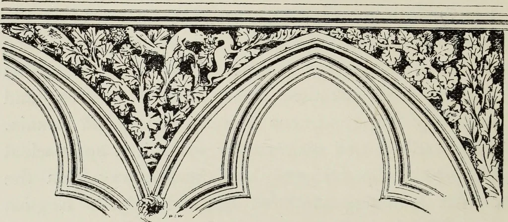 An illustration from Lectures on the rise and development of mediæval architecture, 1879, leaf 219
