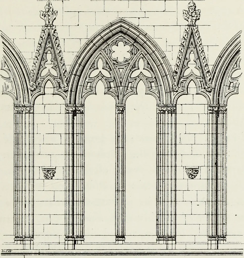 An illustration from Lectures on the rise and development of mediæval architecture, 1879, leaf 226