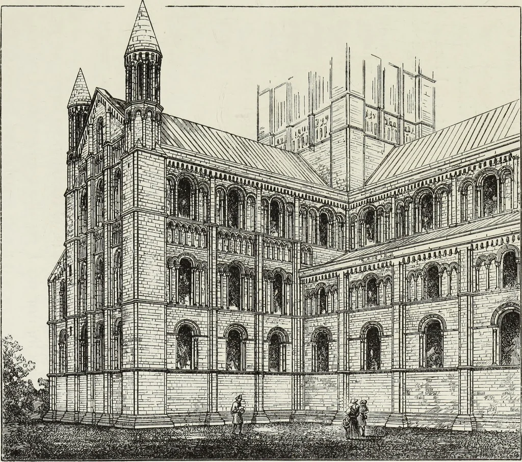 An illustration from Lectures on the rise and development of mediæval architecture, 1879, leaf 236