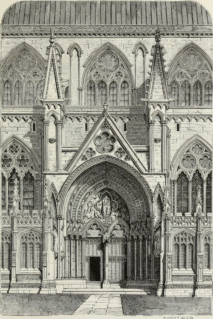 An illustration from Lectures on the rise and development of mediæval architecture, 1879, leaf 242
