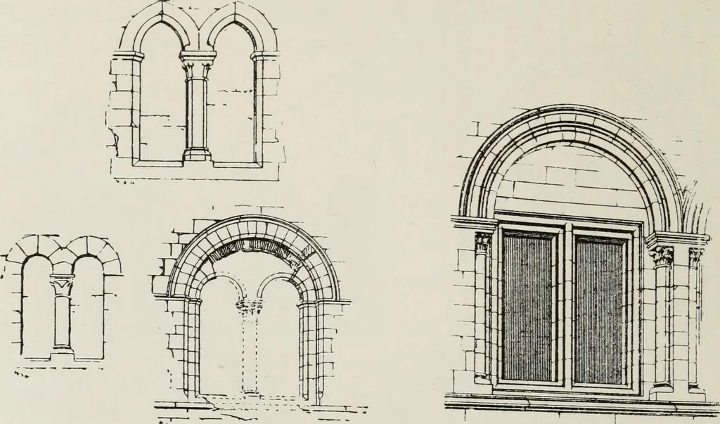 An illustration from Lectures on the rise and development of mediæval architecture, 1879, leaf 253