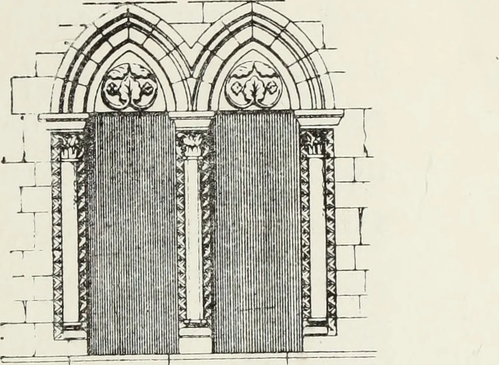 An illustration from Lectures on the rise and development of mediæval architecture, 1879, leaf 254