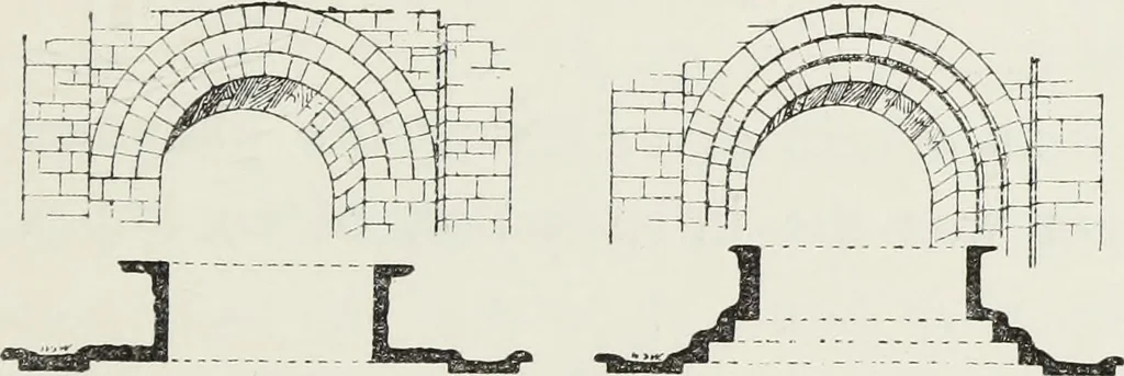An illustration from Lectures on the rise and development of mediæval architecture, 1879, leaf 268