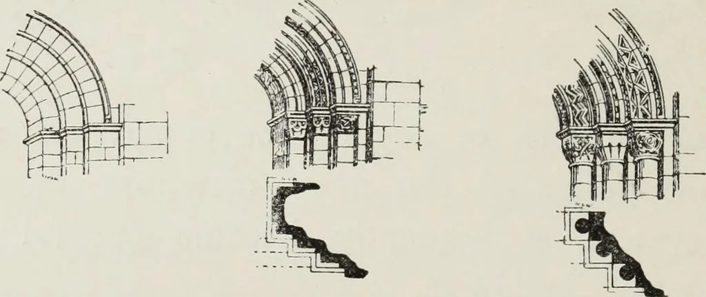 An illustration from Lectures on the rise and development of mediæval architecture, 1879, leaf 269