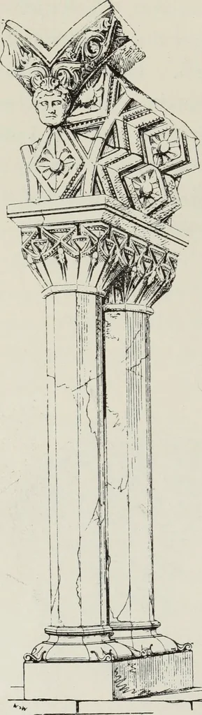 An illustration from Lectures on the rise and development of mediæval architecture, 1879, leaf 275