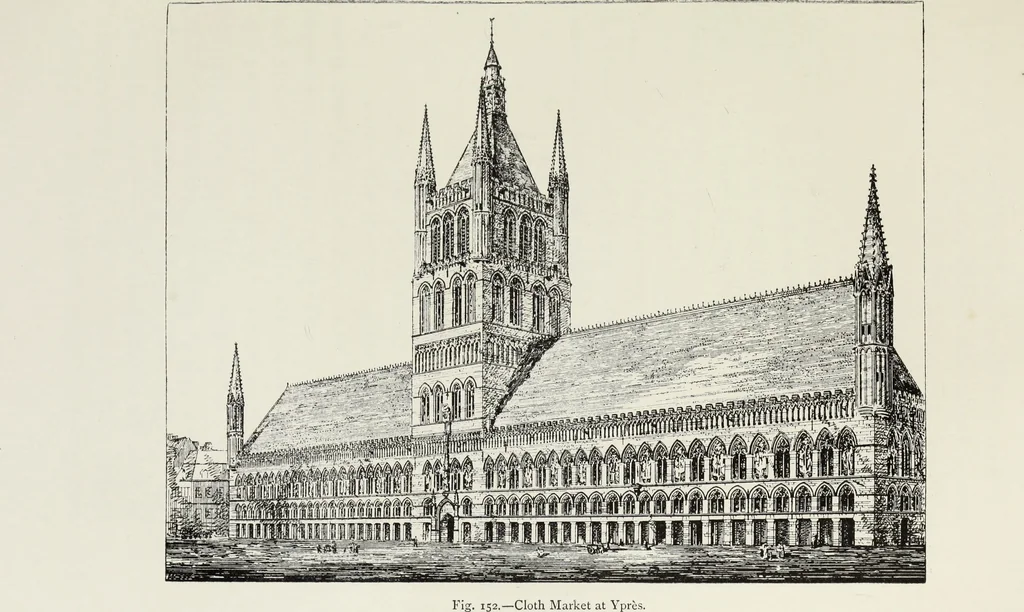 An illustration from Lectures on the rise and development of mediæval architecture, 1879, leaf 308