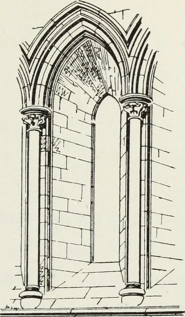 An illustration from Lectures on the rise and development of mediæval architecture, 1879, leaf 326