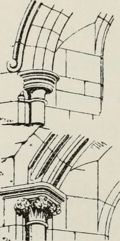 An illustration from Lectures on the rise and development of mediæval architecture, 1879, leaf 327