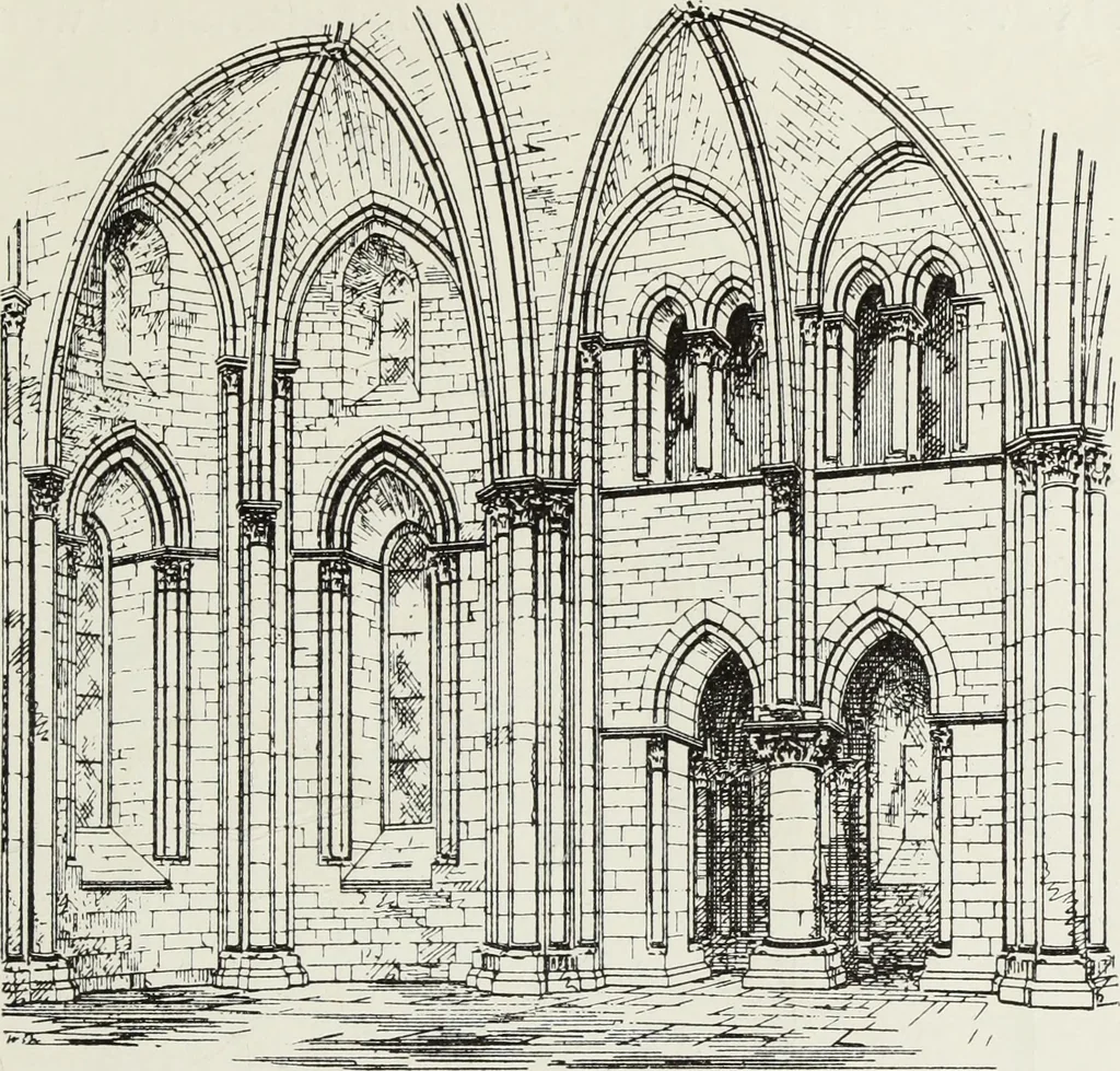 An illustration from Lectures on the rise and development of mediæval architecture, 1879, leaf 372