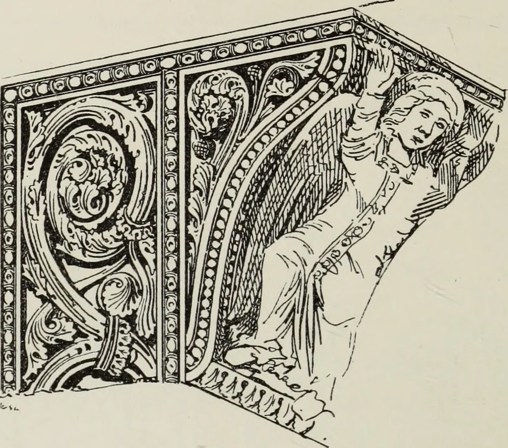 An illustration from Lectures on the rise and development of mediæval architecture, 1879, leaf 375