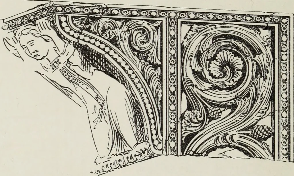 An illustration from Lectures on the rise and development of mediæval architecture, 1879, leaf 375