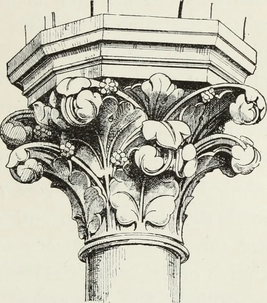 An illustration from Lectures on the rise and development of mediæval architecture, 1879, leaf 376