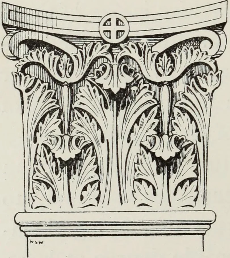An illustration from Lectures on the rise and development of mediæval architecture, 1879, leaf 387