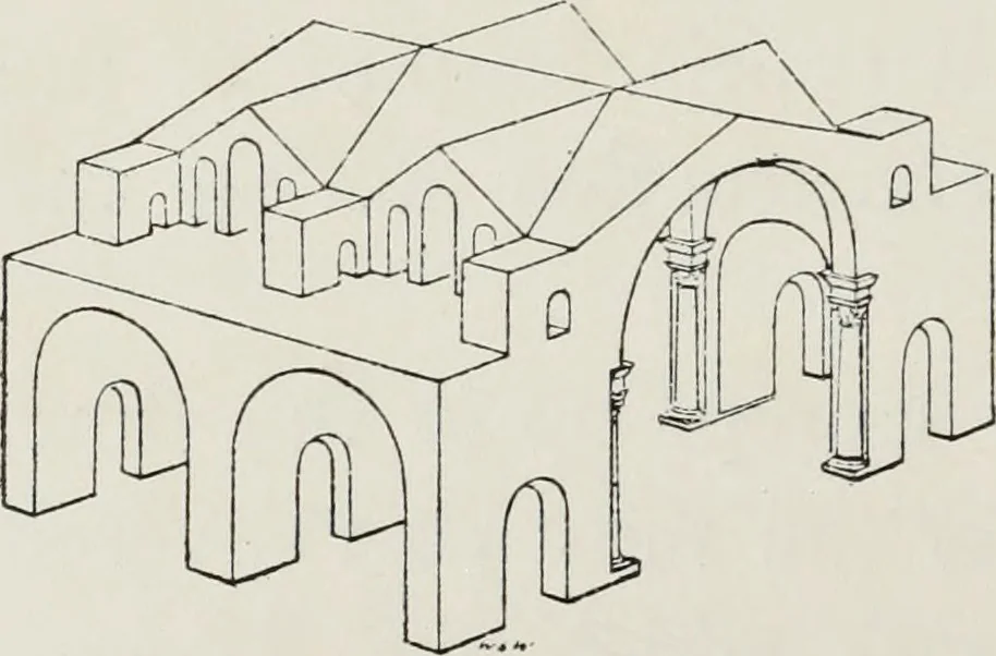 An illustration from Lectures on the rise and development of mediæval architecture, 1879, leaf 75