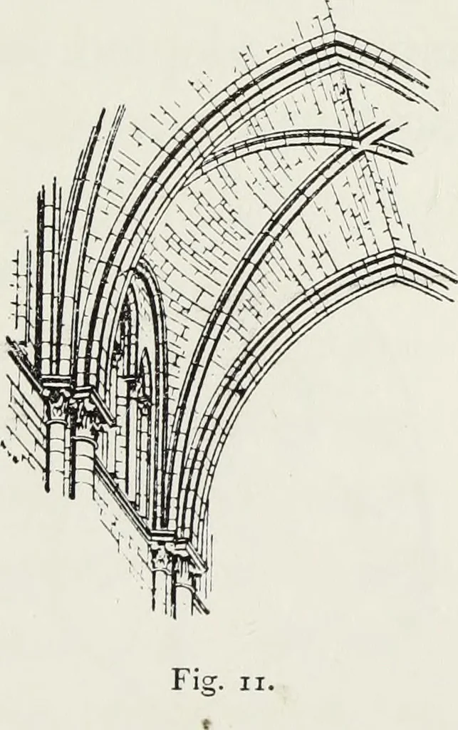 An illustration from Lectures on the rise and development of mediæval architecture, 1879, leaf 84