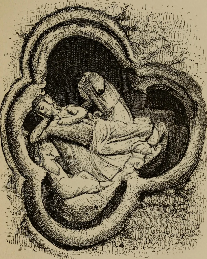 An illustration from Lectures on sculpture, as delivered before the president and members of the Royal Academy, 1865, leaf 338