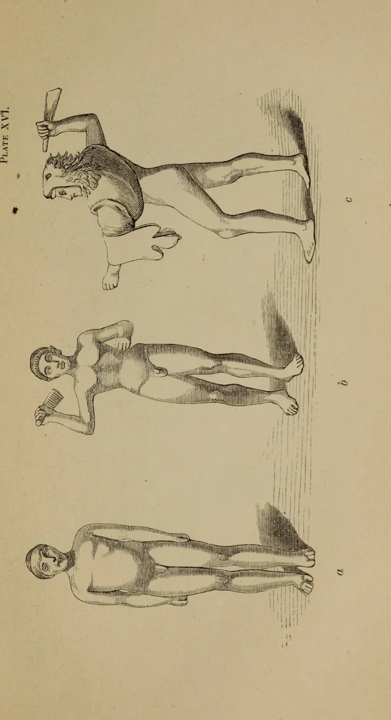 An illustration from Lectures on sculpture, as delivered before the president and members of the Royal Academy, 1865, leaf 364