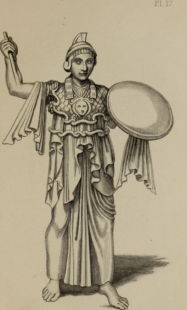 An illustration from Lectures on sculpture, as delivered before the president and members of the Royal Academy, 1865, leaf 366