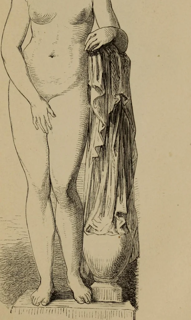 An illustration from Lectures on sculpture, as delivered before the president and members of the Royal Academy, 1865, leaf 376