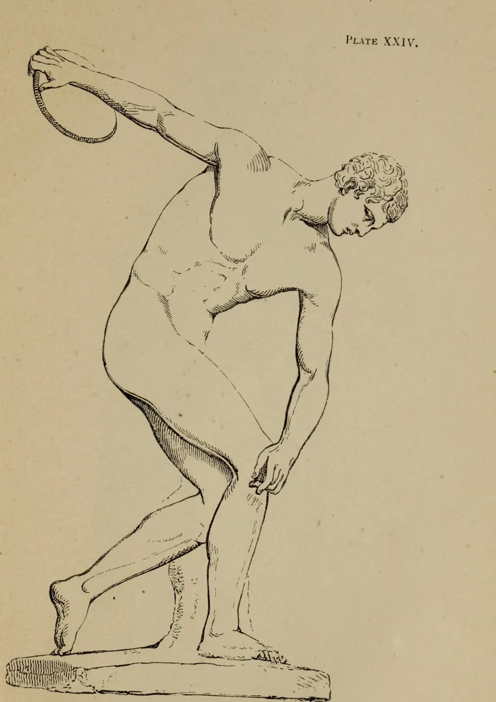An illustration from Lectures on sculpture, as delivered before the president and members of the Royal Academy, 1865, leaf 380