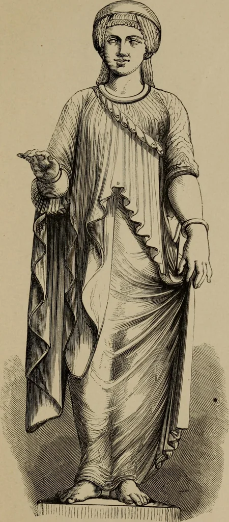 An illustration from Lectures on sculpture, as delivered before the president and members of the Royal Academy, 1865, leaf 382