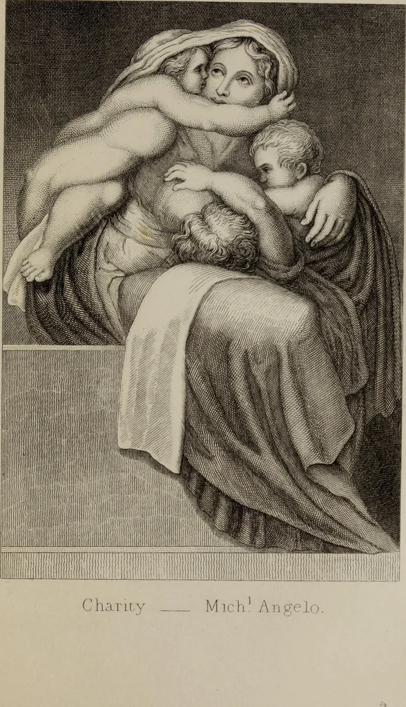 An illustration from Lectures on sculpture, as delivered before the president and members of the Royal Academy, 1865, leaf 400