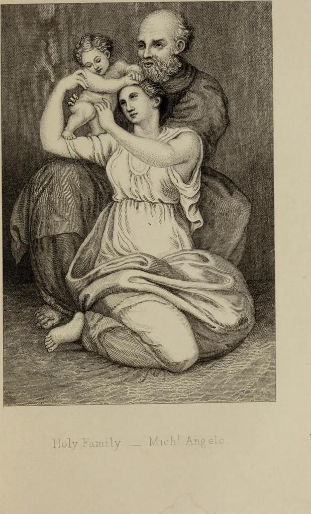 An illustration from Lectures on sculpture, as delivered before the president and members of the Royal Academy, 1865, leaf 408