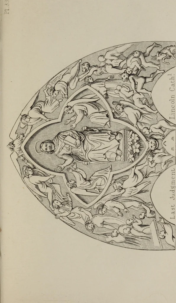 An illustration from Lectures on sculpture, as delivered before the president and members of the Royal Academy, 1865, leaf 410